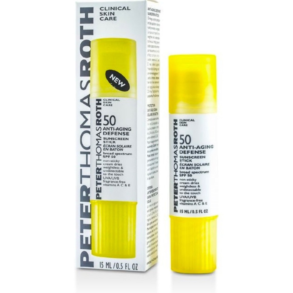 Peter Thomas Roth Anti-aging Defense Sunscreen Stick Broad Spectrum SPF 50 ~ NIB